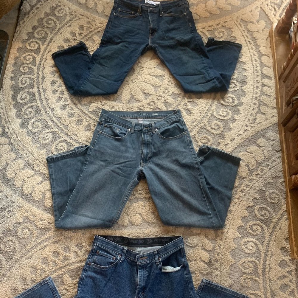 Bundle - 3 pairs, Men's 32x30 jeans